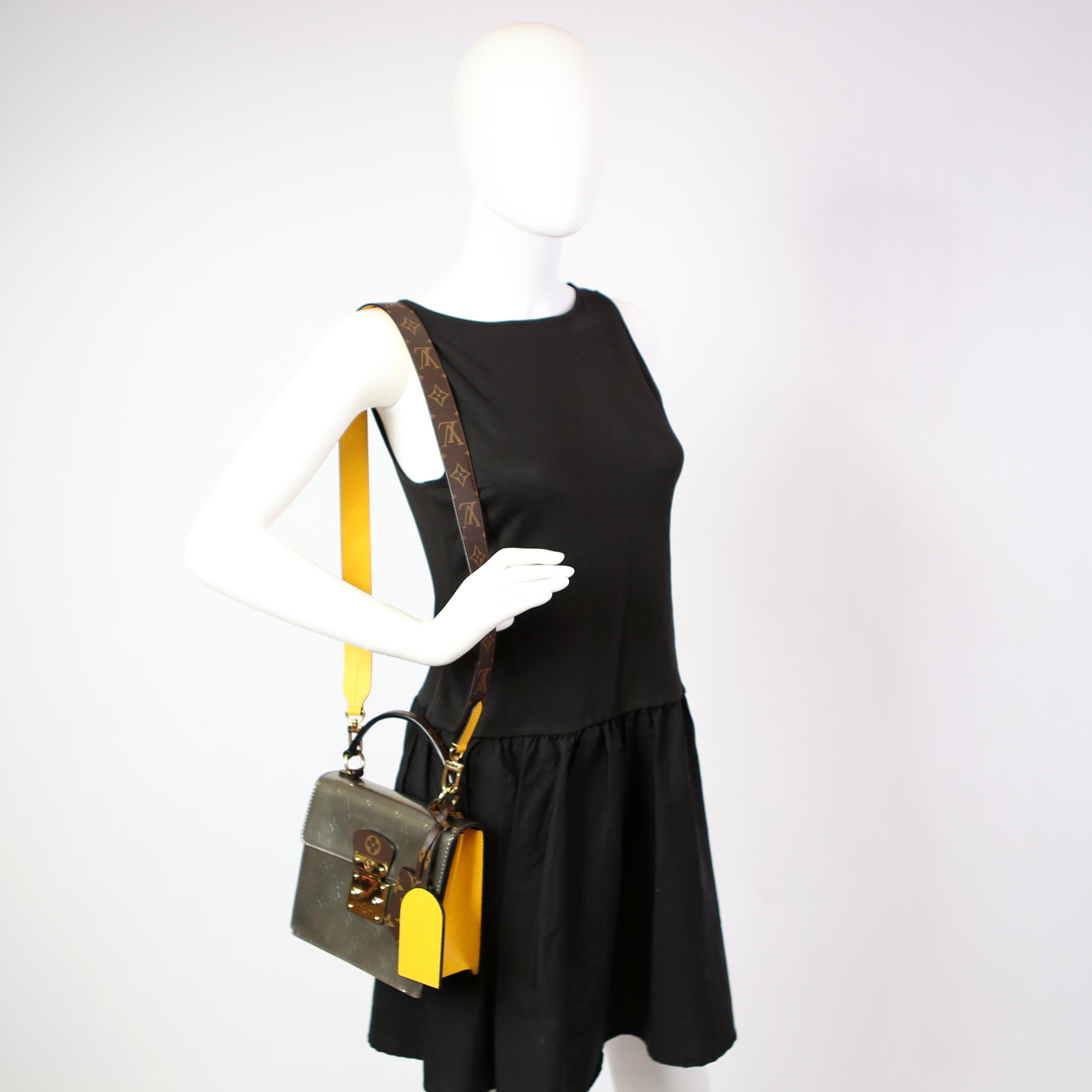 Louis Vuitton Spring Street Vernis Silver/Yellow