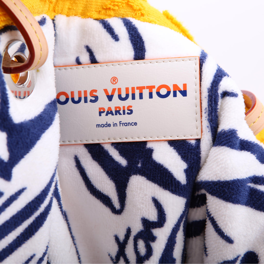 Louis Vuitton LVacation Tote Terry Cloth Monogram Yellow