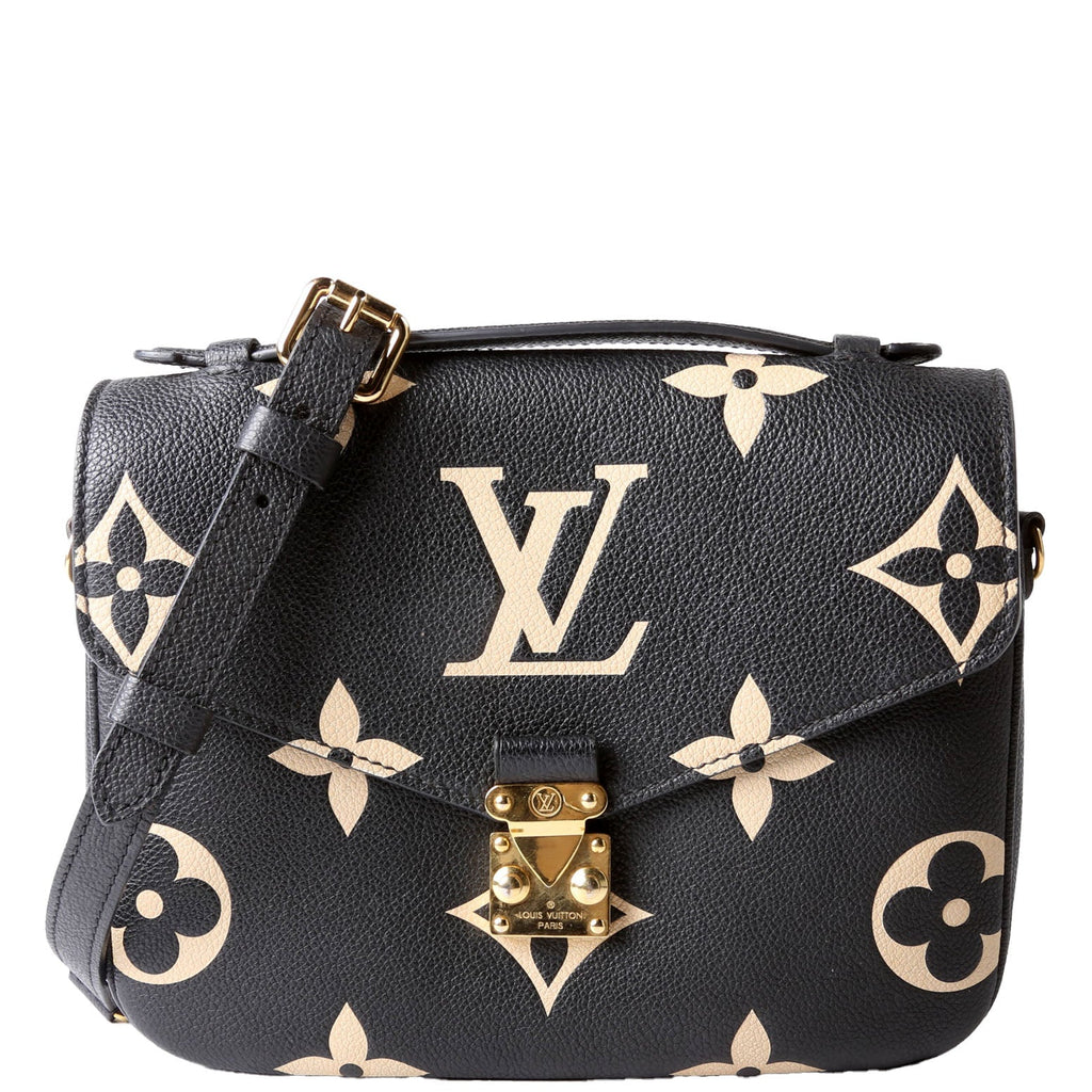 Louis Vuitton Pochette Metis Empreinte Bicolor Black/Beige