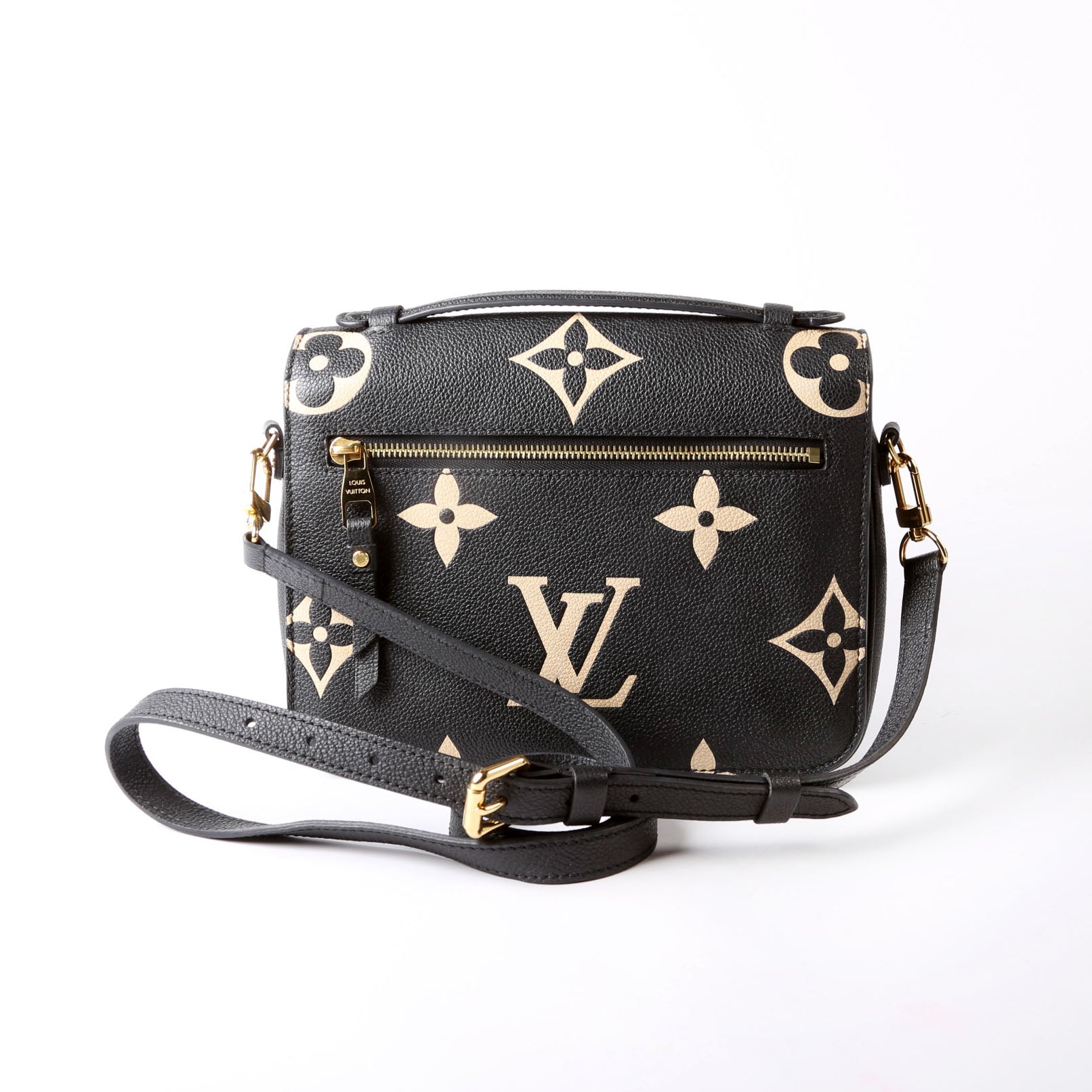 Louis Vuitton Pochette Metis Empreinte Bicolor Black/Beige