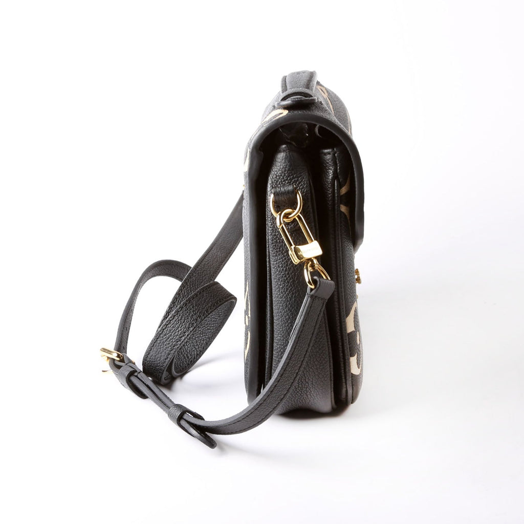 Louis Vuitton Pochette Metis Empreinte Bicolor Black/Beige