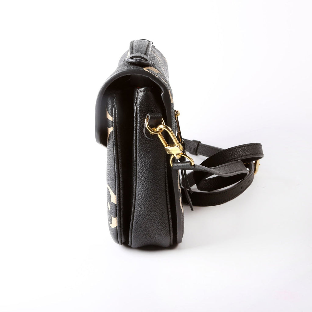 Louis Vuitton Pochette Metis Empreinte Bicolor Black/Beige