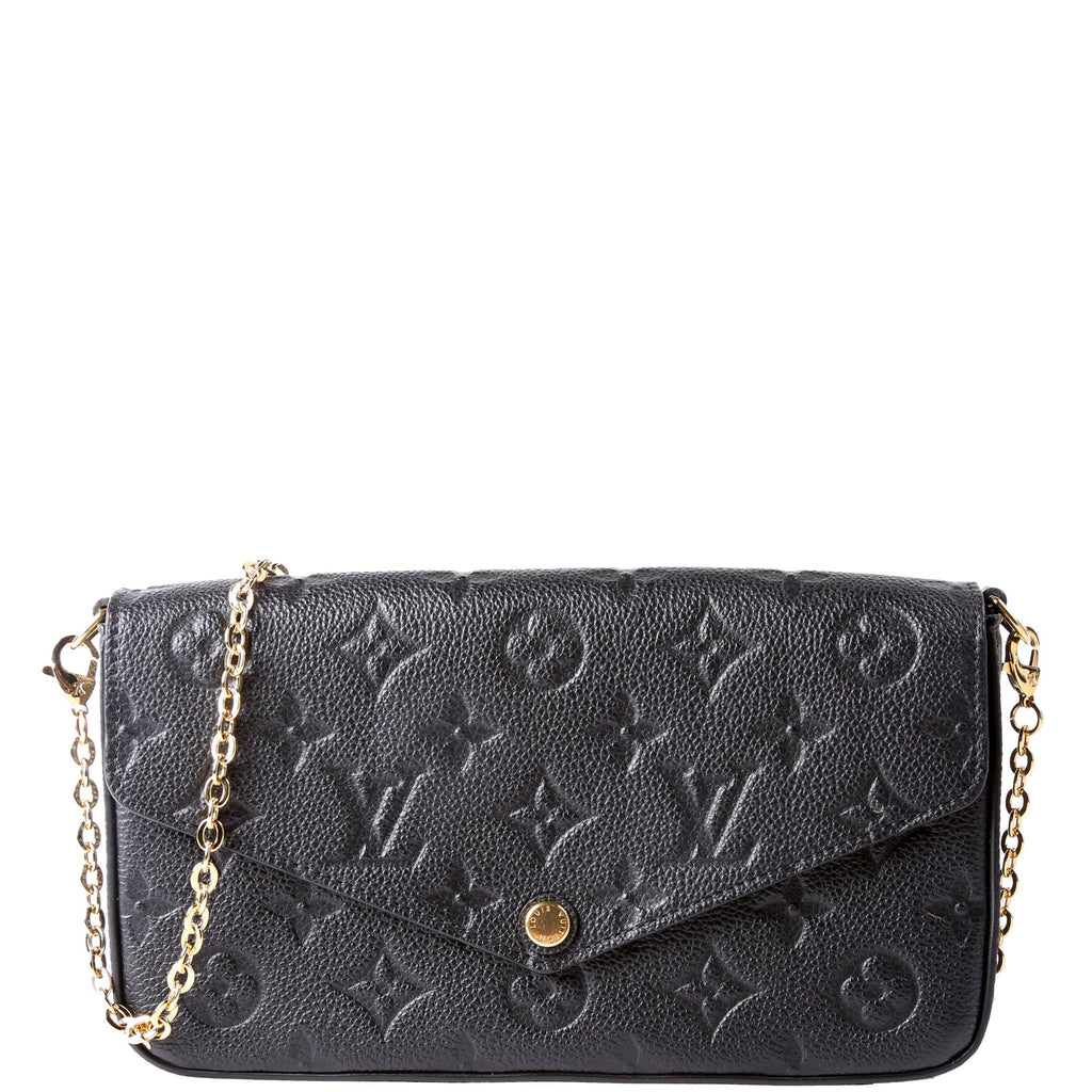 Louis Vuitton Pochette Felicie Empreinte Black