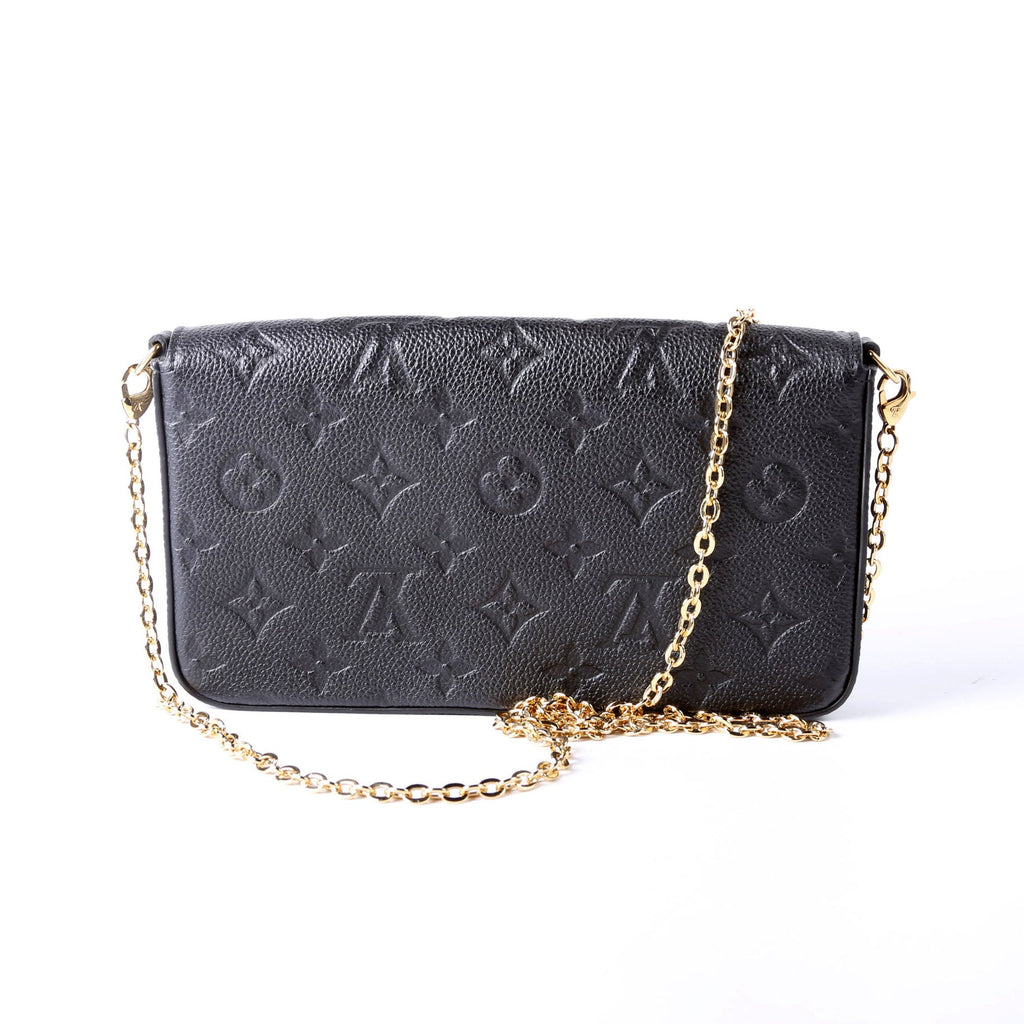 Louis Vuitton Pochette Felicie Empreinte Black
