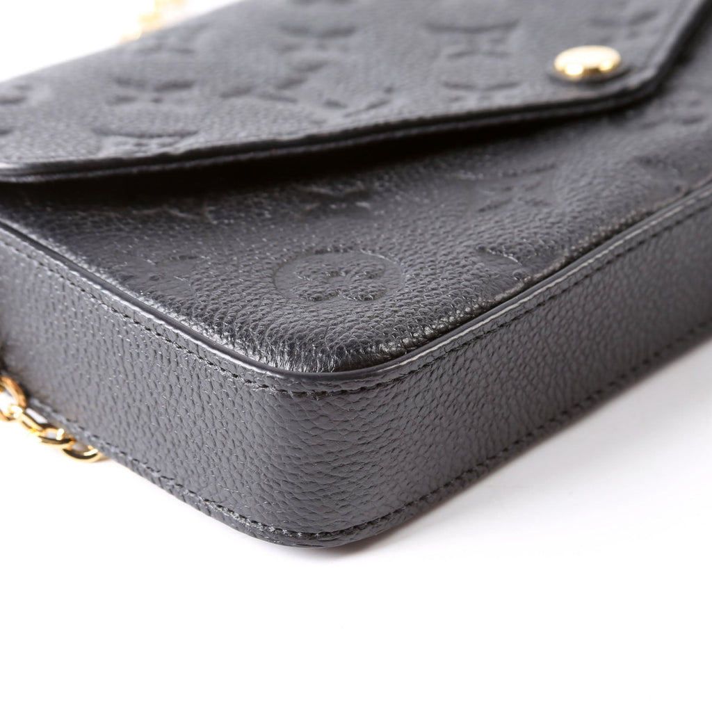 Louis Vuitton Pochette Felicie Empreinte Black