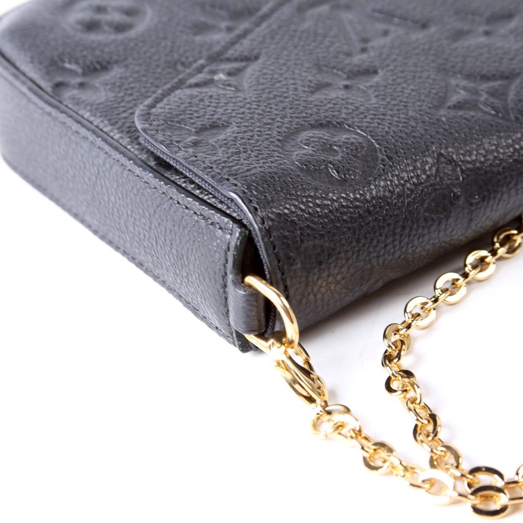 Louis Vuitton Pochette Felicie Empreinte Black