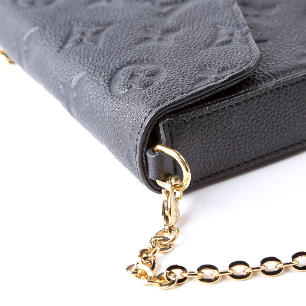 Louis Vuitton Pochette Felicie Empreinte Black