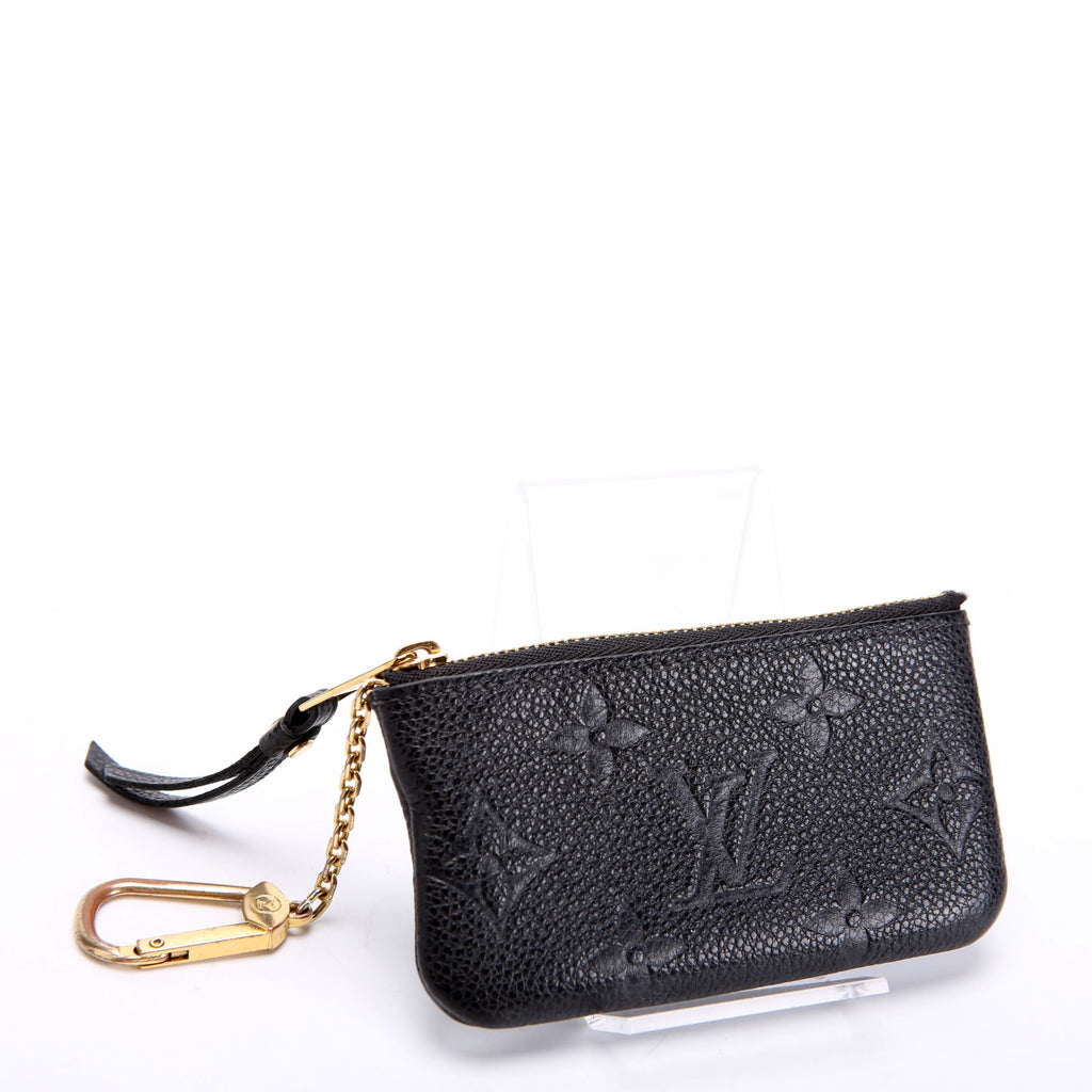 Louis Vuitton Pochette Cles Empreinte Black