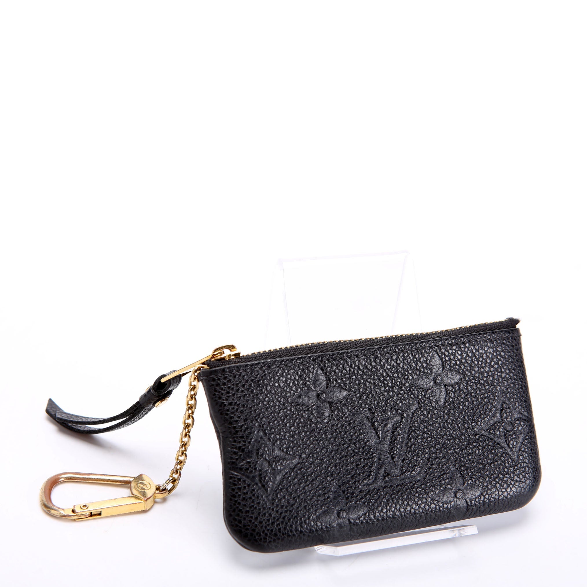 Louis Vuitton Pochette Cles Empreinte Black