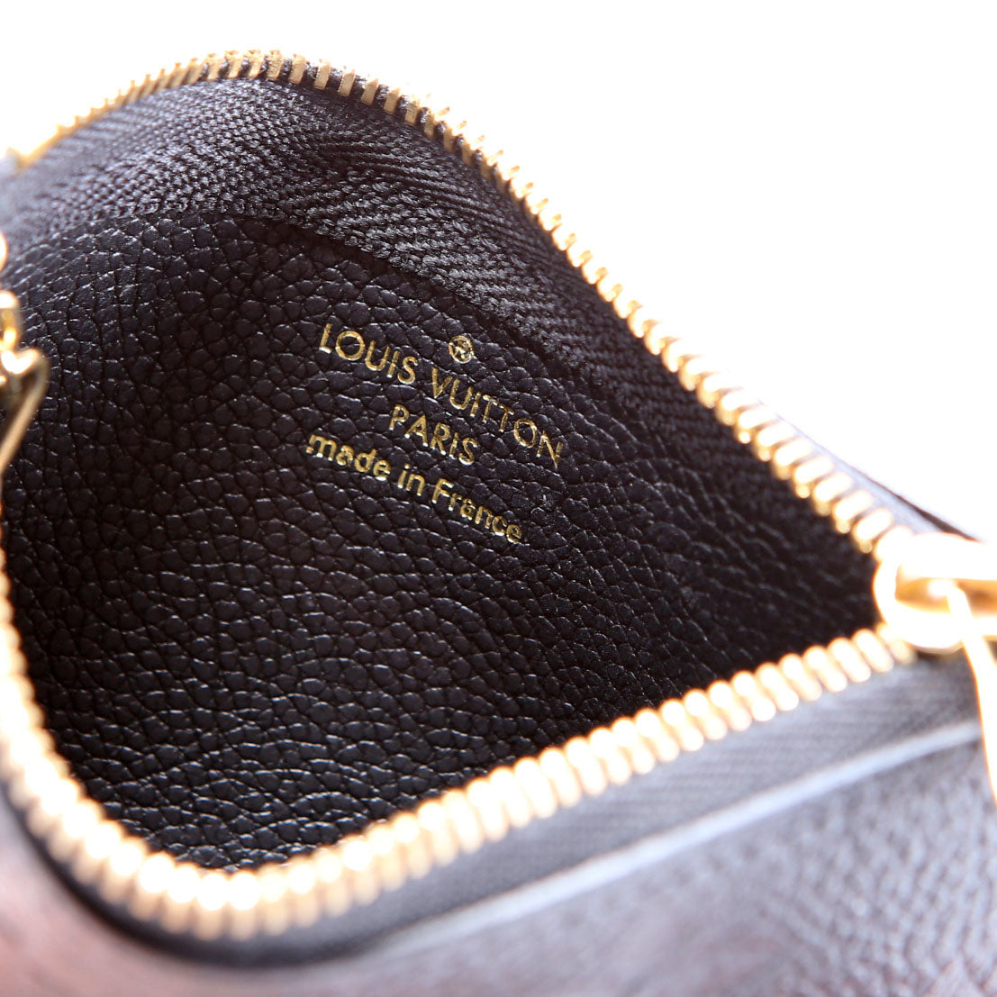 Louis Vuitton Pochette Cles Empreinte Black