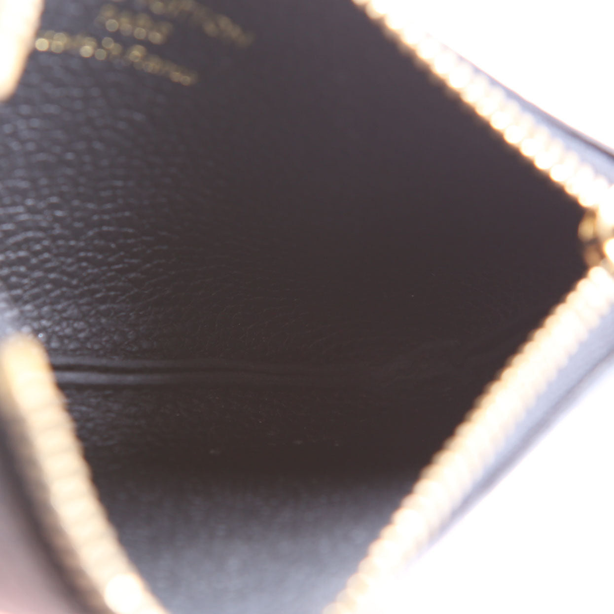 Louis Vuitton Pochette Cles Empreinte Black