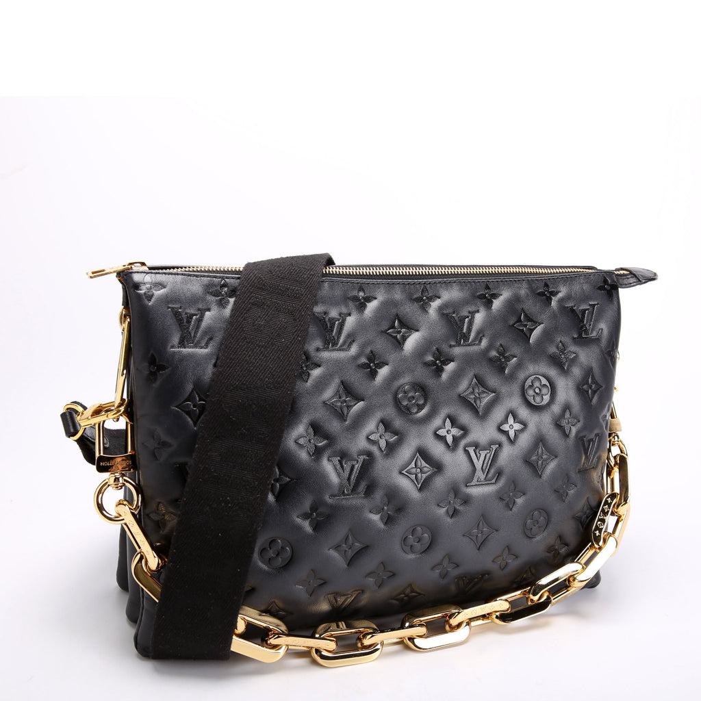 Louis Vuitton Coussin MM Lambskin Black