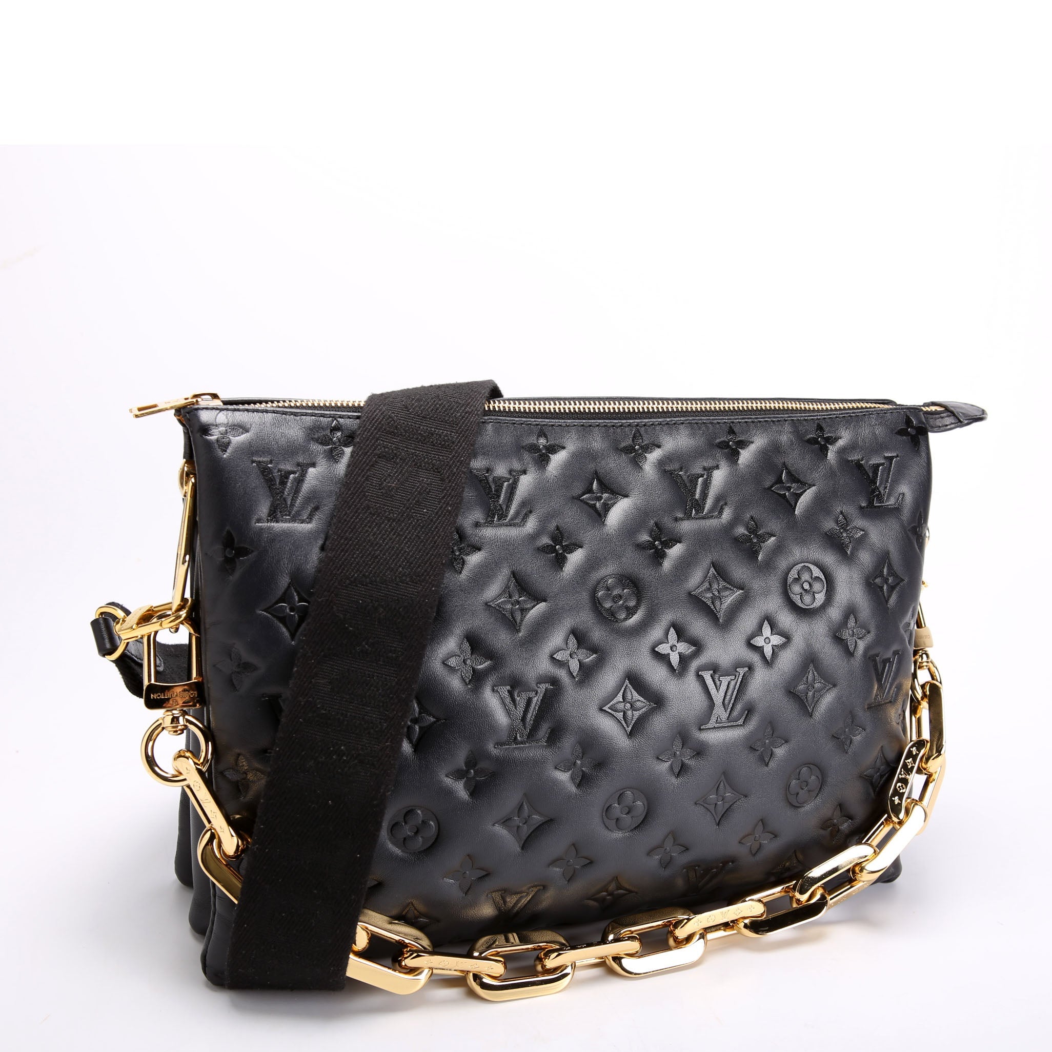 Louis Vuitton Coussin MM Lambskin Black