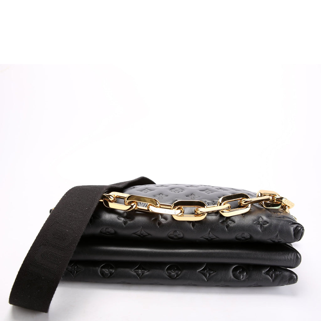 Louis Vuitton Coussin MM Lambskin Black