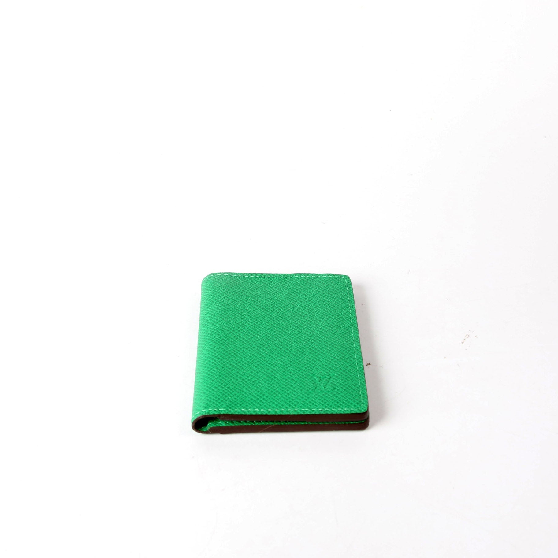 Louis Vuitton Pocket Organizer NM Taiga Green
