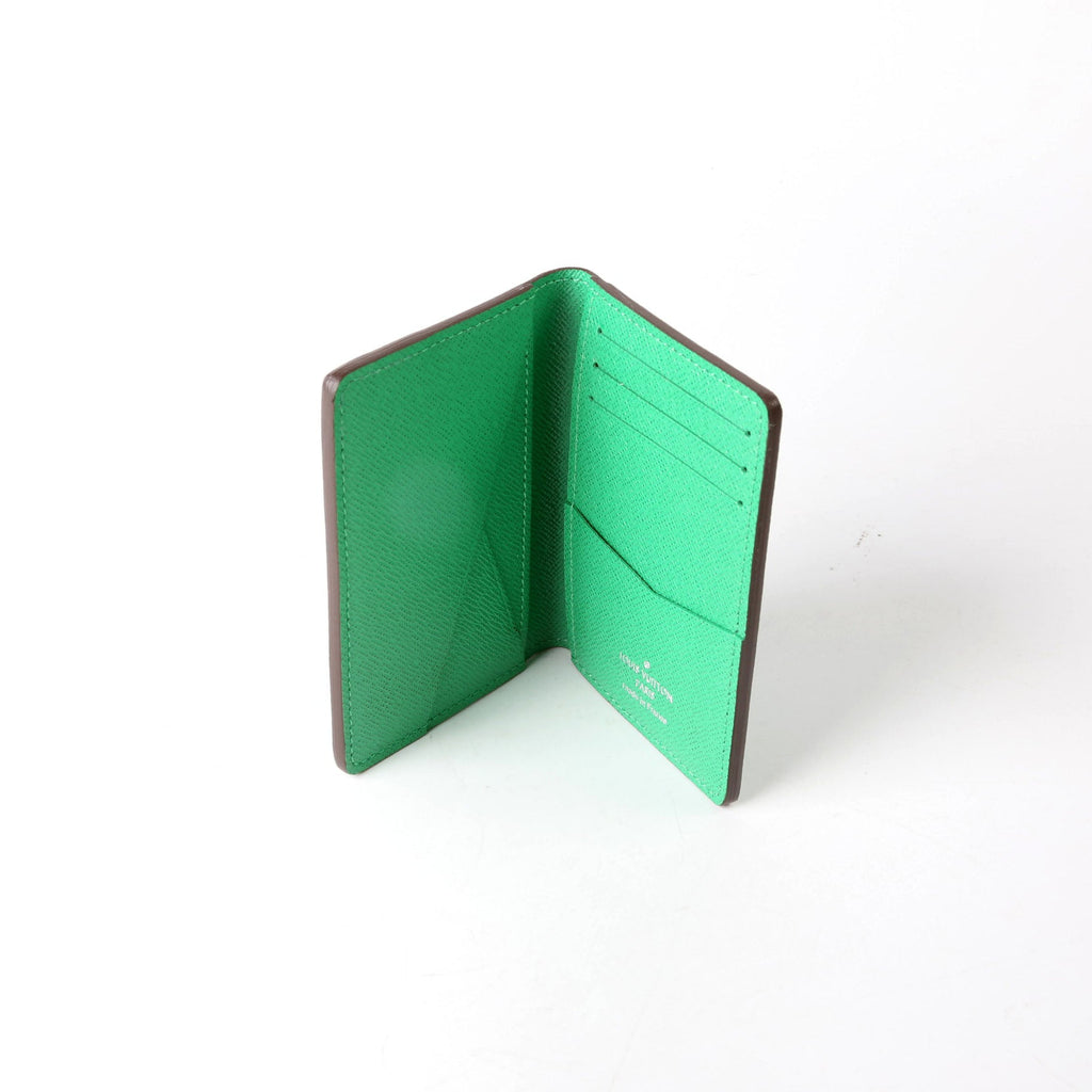 Louis Vuitton Pocket Organizer NM Taiga Green