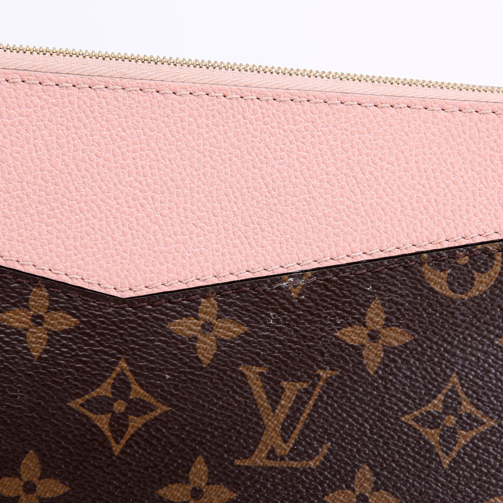Louis Vuitton Daily Pouch Monogram Pink