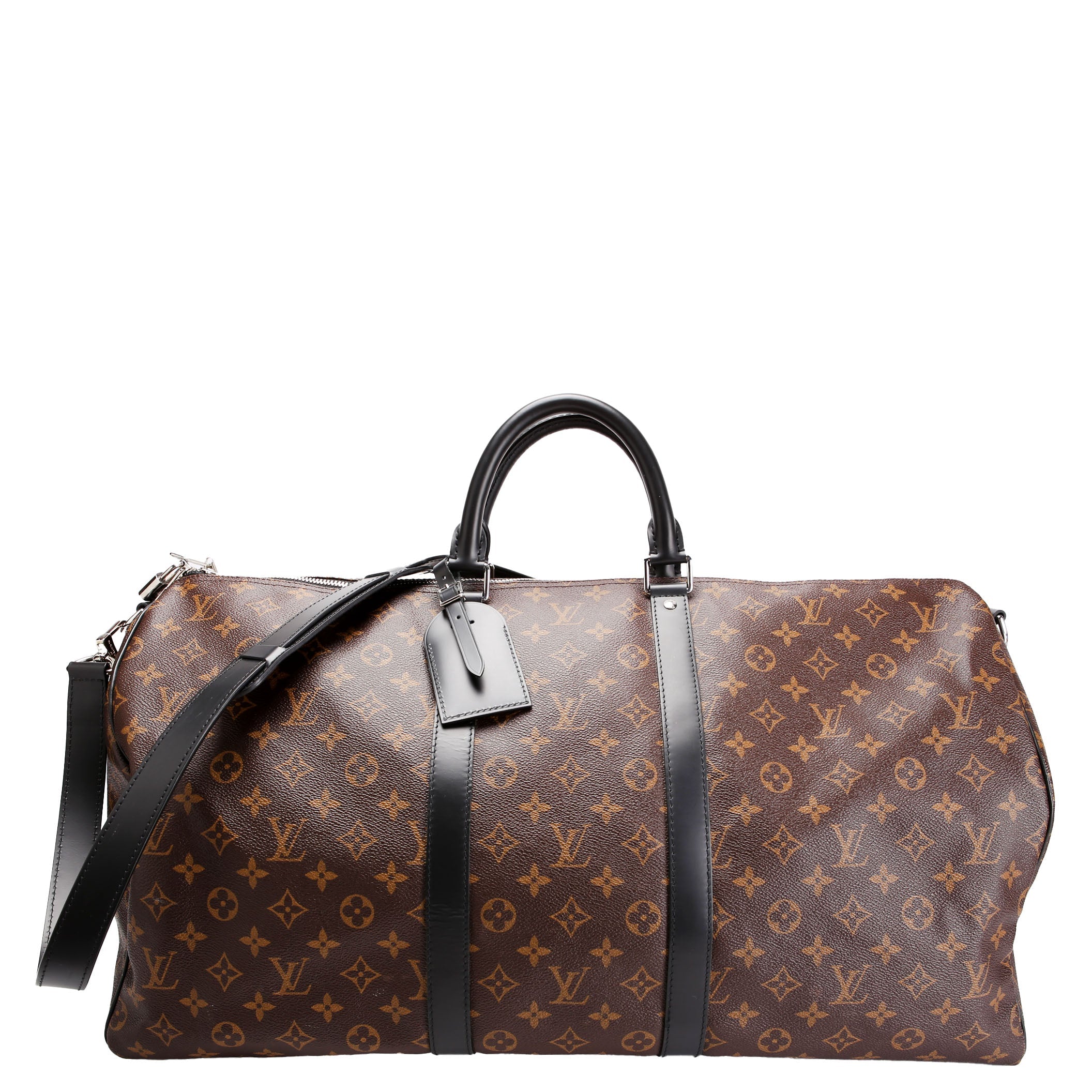 Louis Vuitton Keepall 55 Macassar With Strap