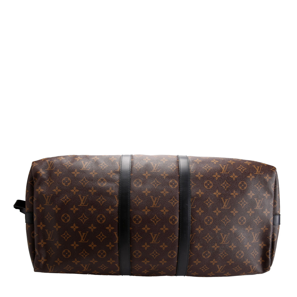 Louis Vuitton Keepall 55 Macassar With Strap