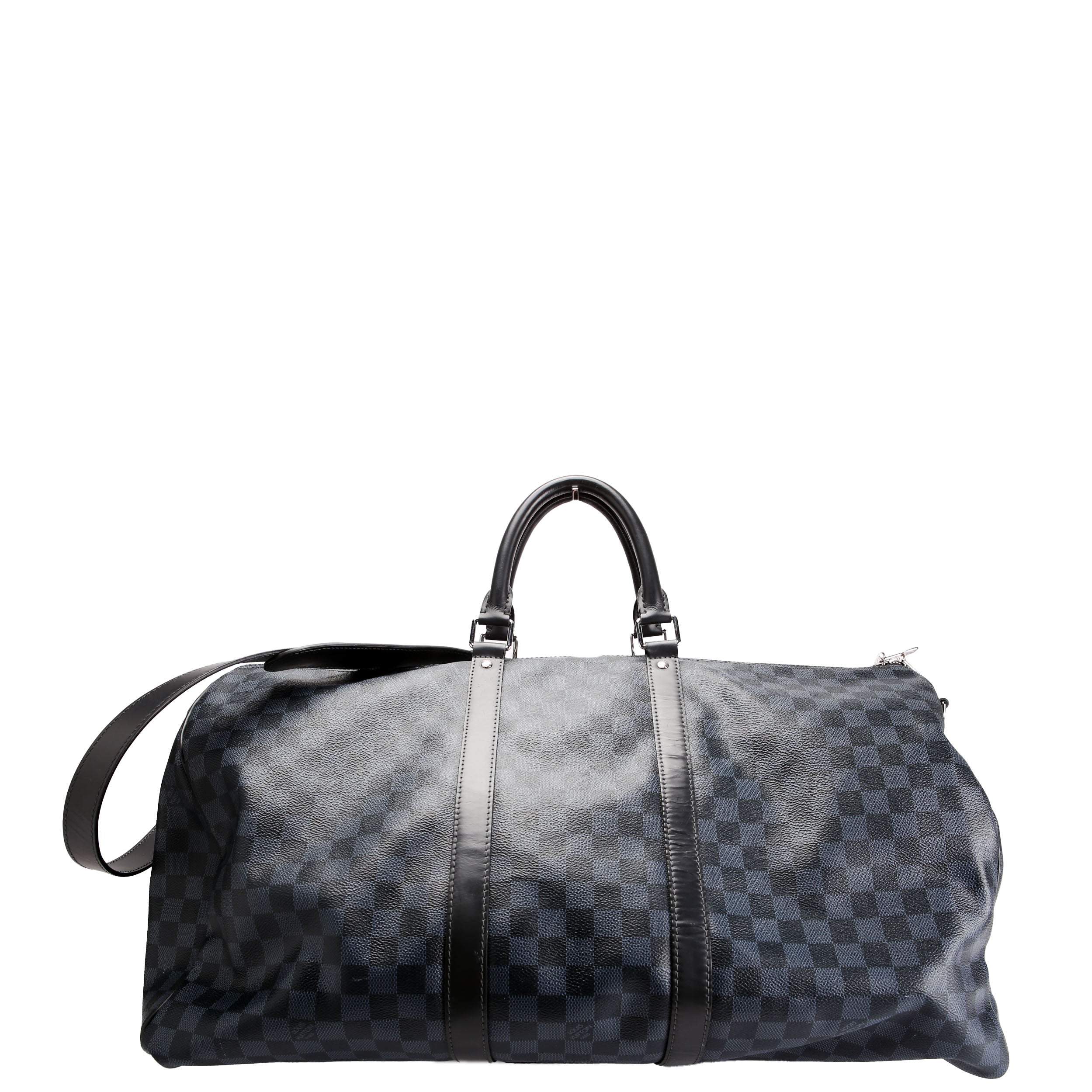 Louis Vuitton Keepall 55 Cobalt With Strap