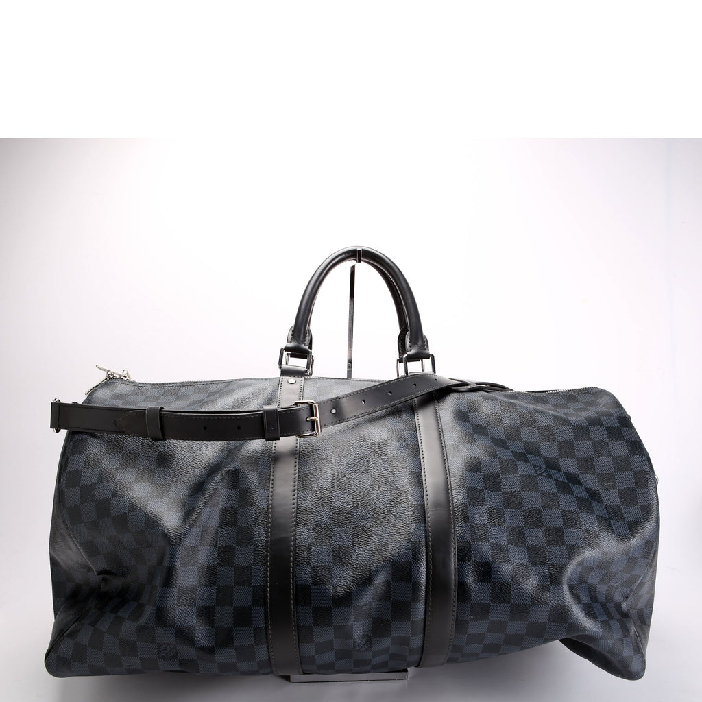 Louis Vuitton Keepall 55 Cobalt With Strap