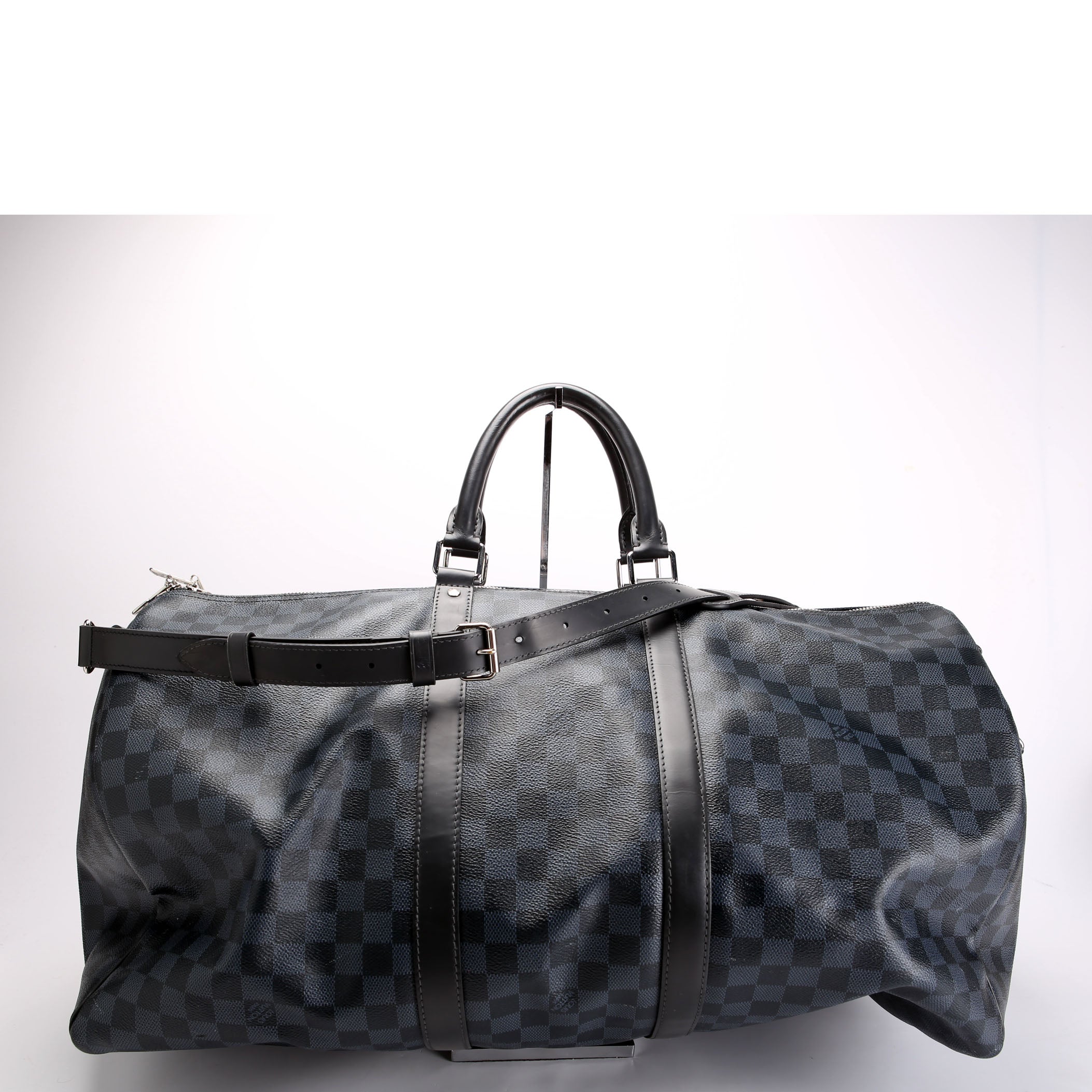 Louis Vuitton Keepall 55 Cobalt With Strap