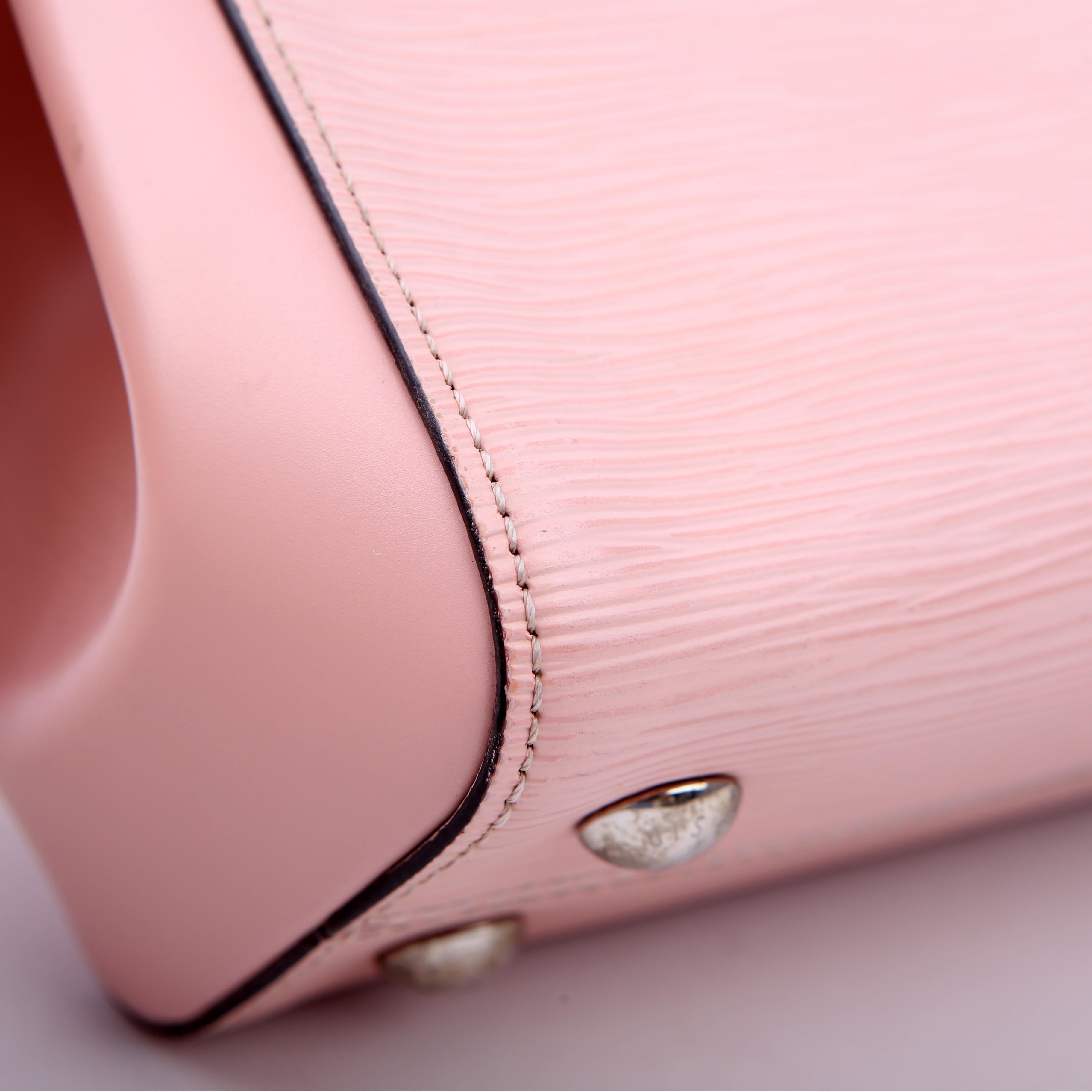 Louis Vuitton Cluny BB Epi Pink