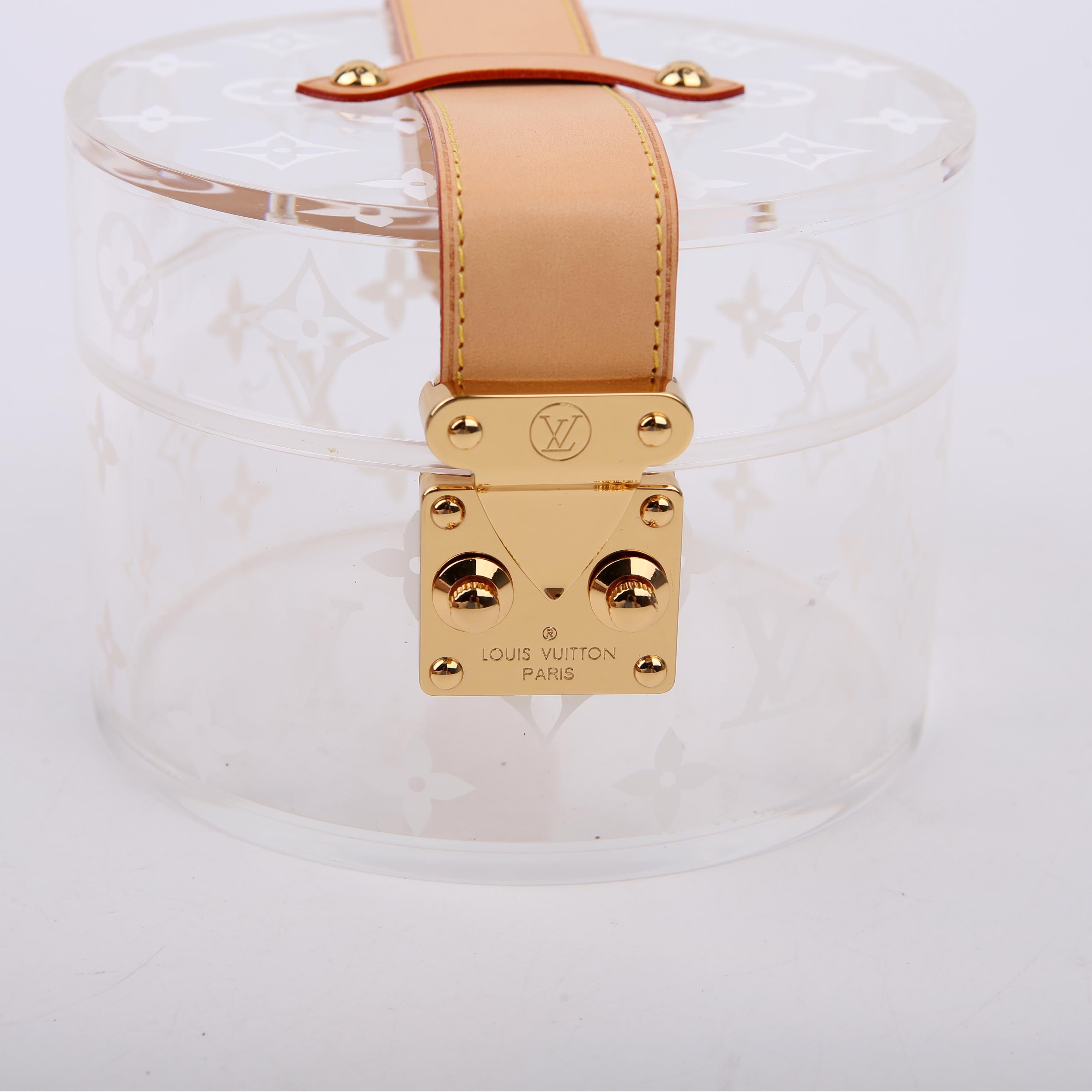 Louis Vuitton Box Scott Plexiglass Monogram