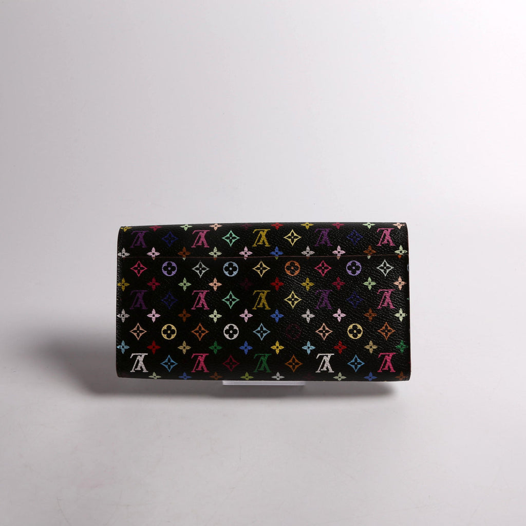 Louis Vuitton Sarah Wallet NM Multicolor Black