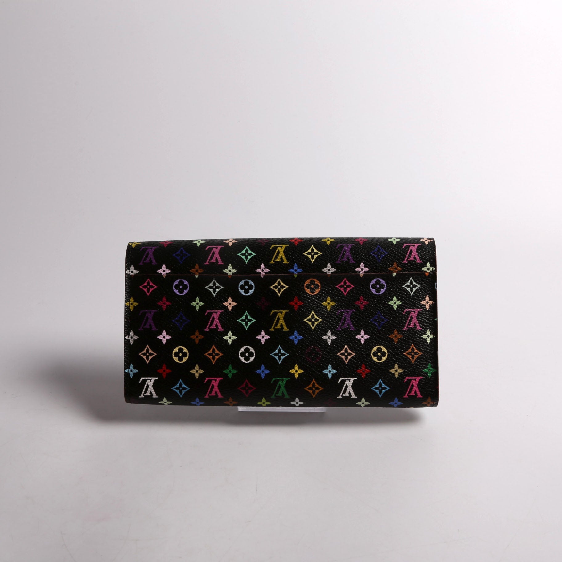 Louis Vuitton Sarah Wallet NM Multicolor Black
