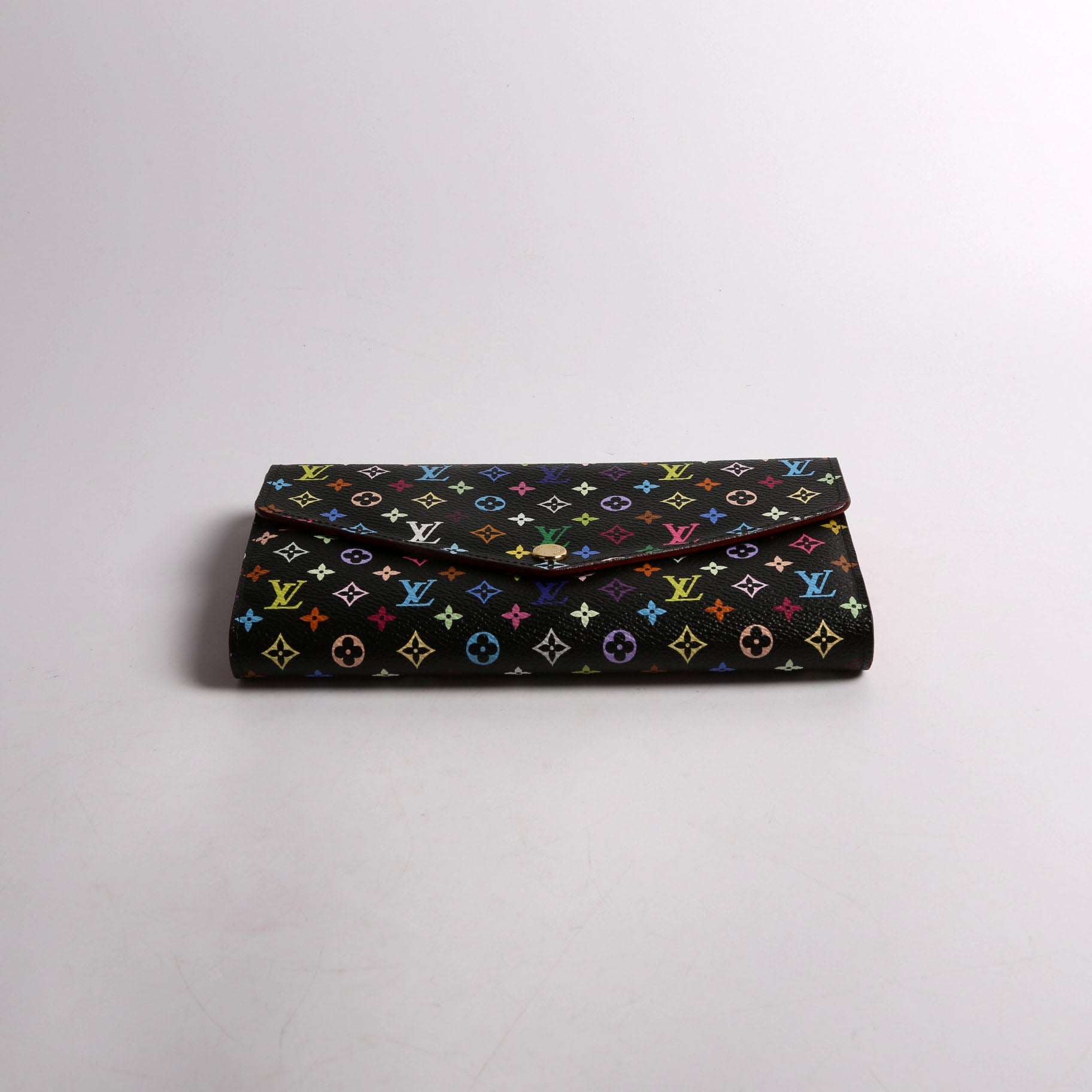 Louis Vuitton Sarah Wallet NM Multicolor Black