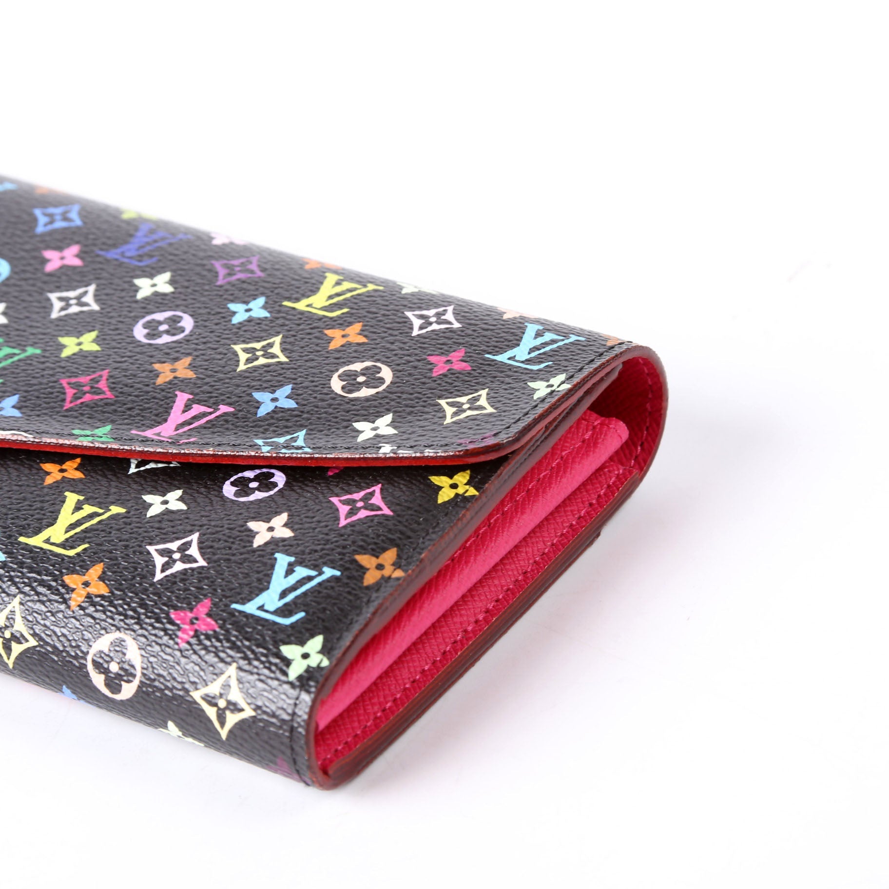 Louis Vuitton Sarah Wallet NM Multicolor Black
