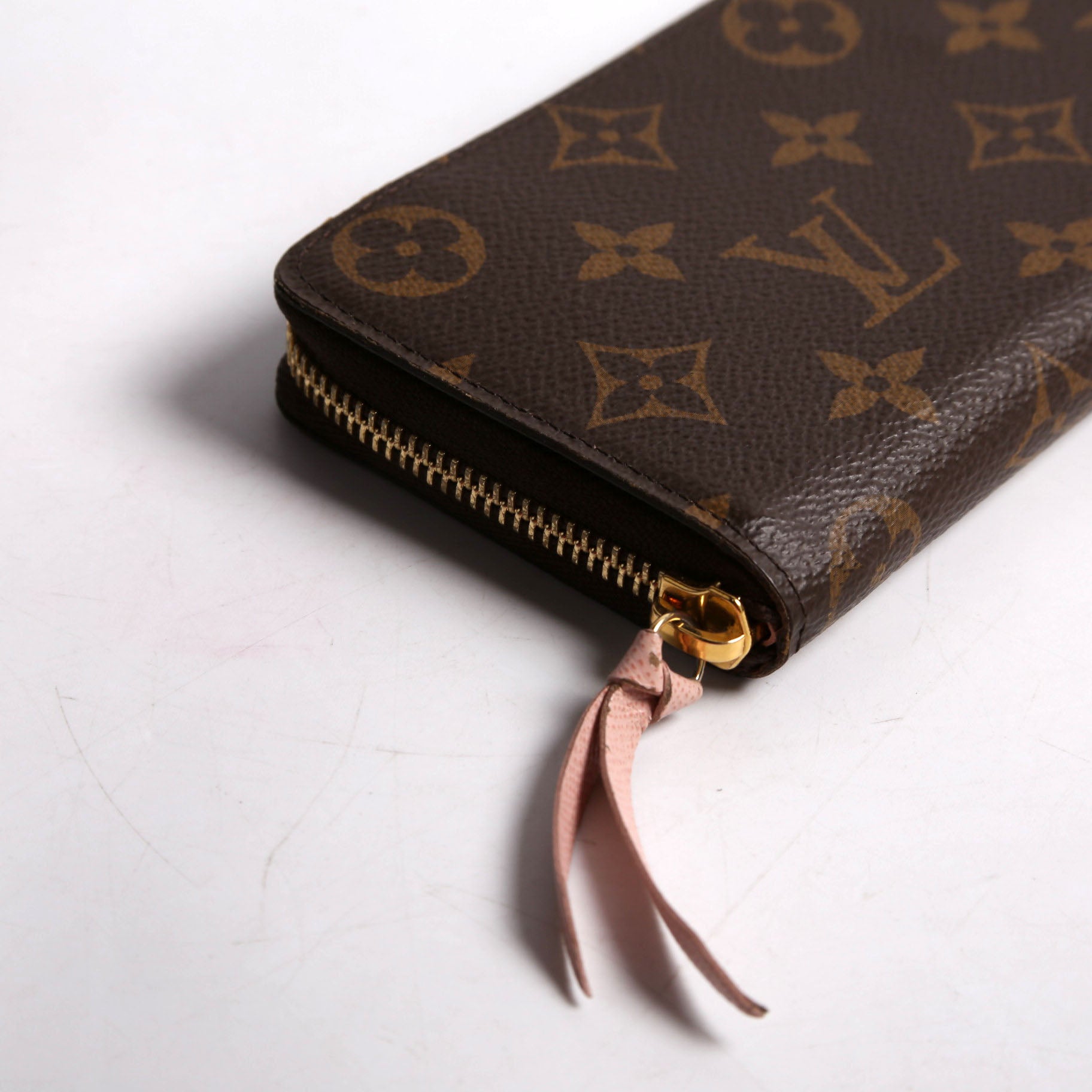Louis Vuitton Clemence Wallet Monogram Pink