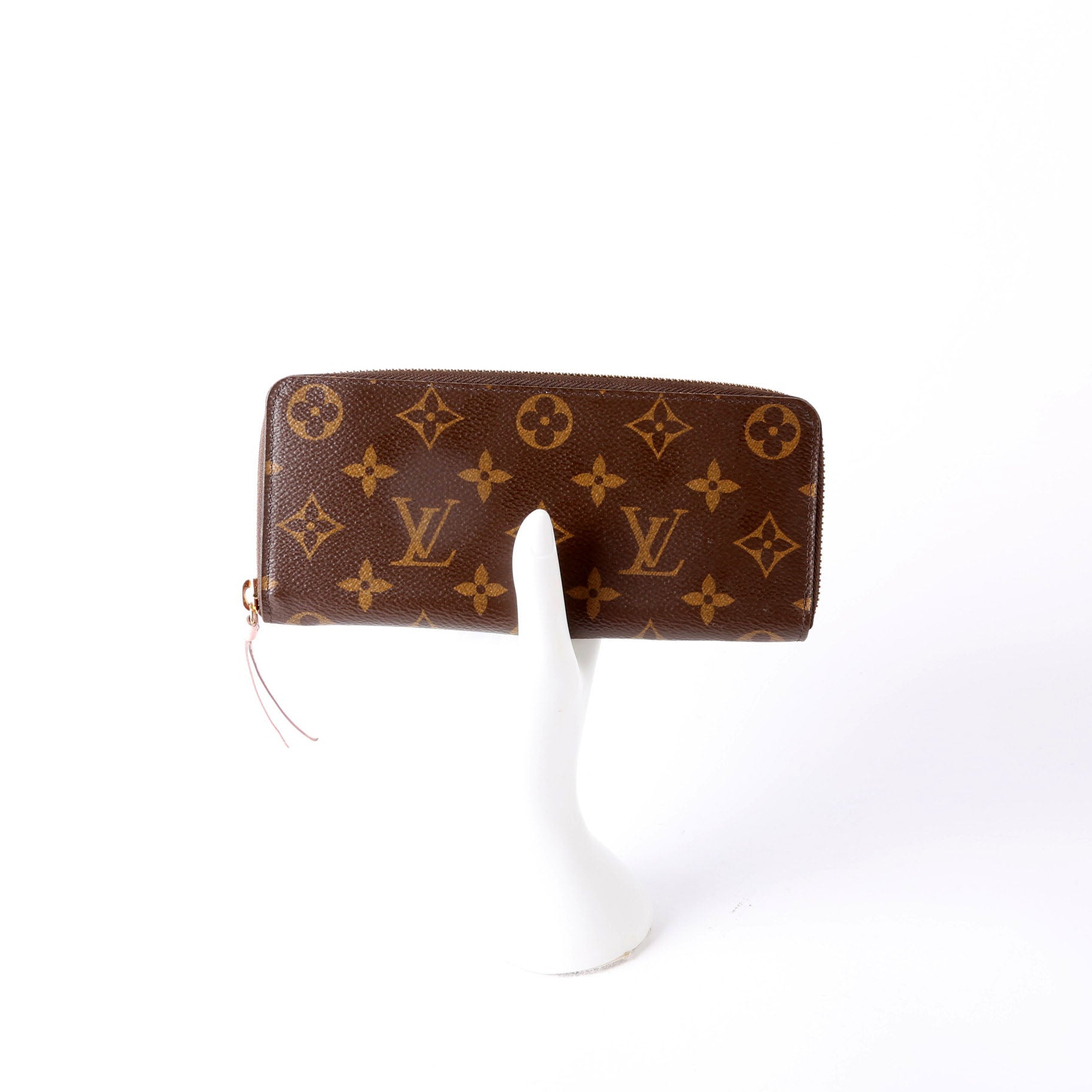 Louis Vuitton Clemence Wallet Monogram Pink