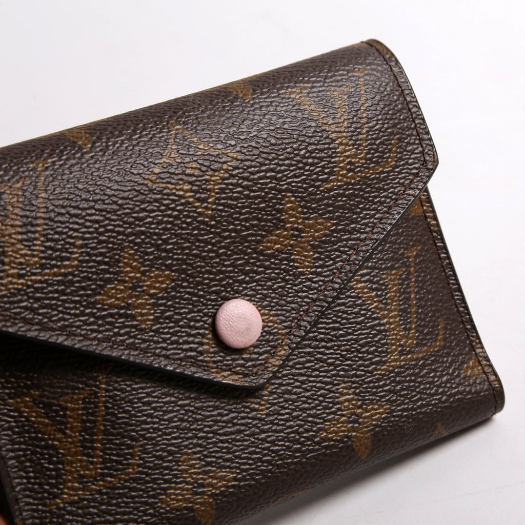 Louis Vuitton Victorine Wallet Monogram Pink