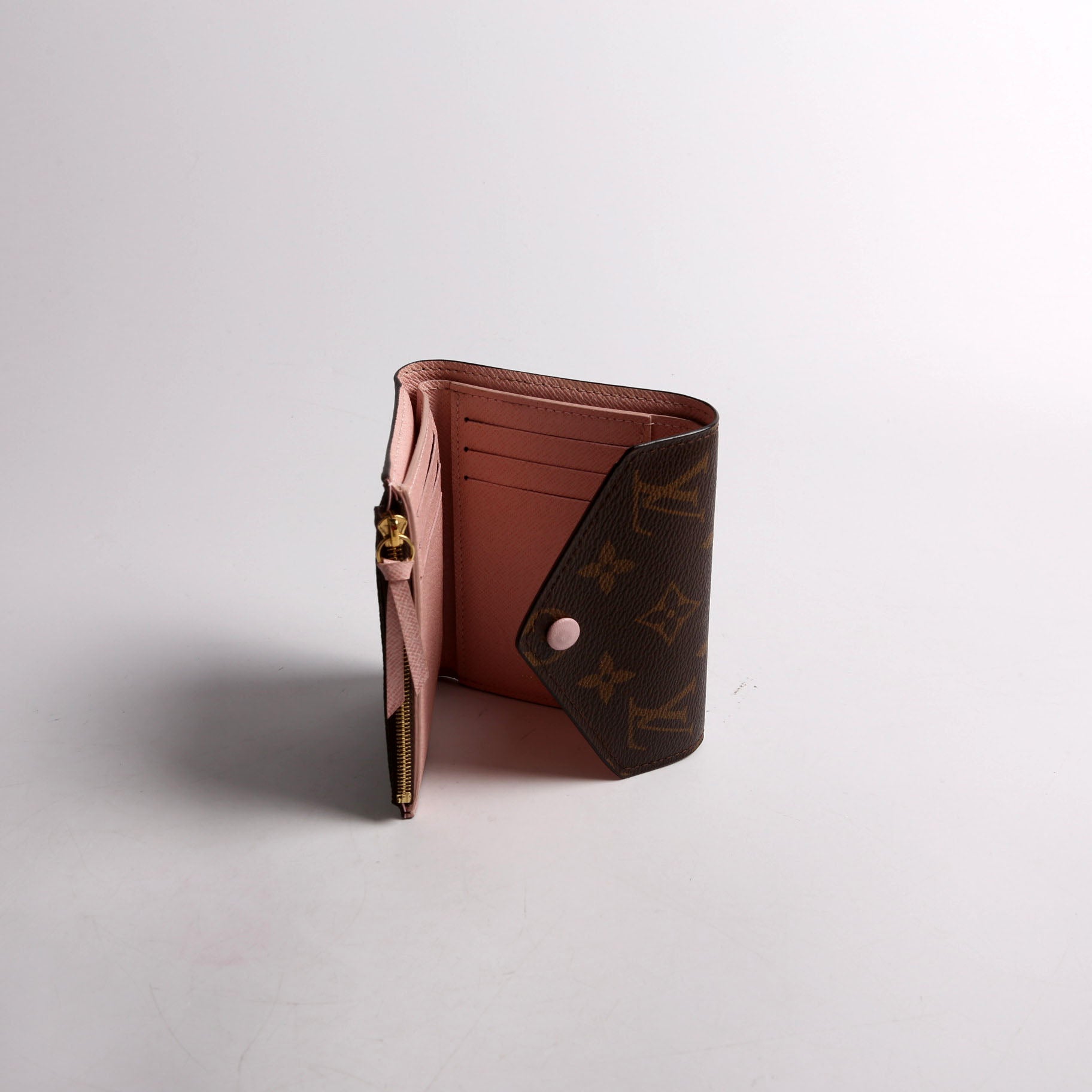 Louis Vuitton Victorine Wallet Monogram Pink