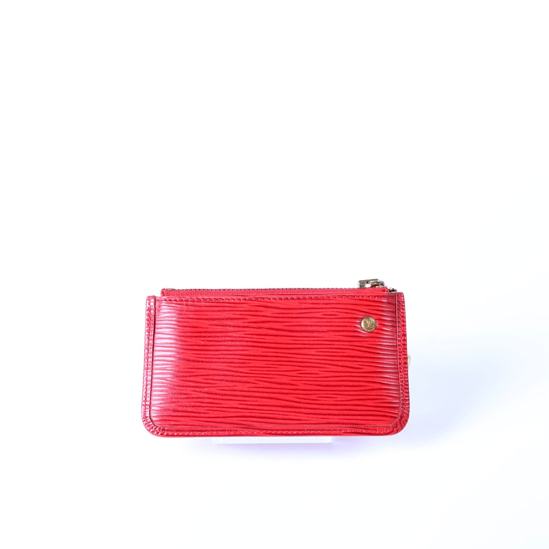 Louis Vuitton Pochette Cles Epi Red
