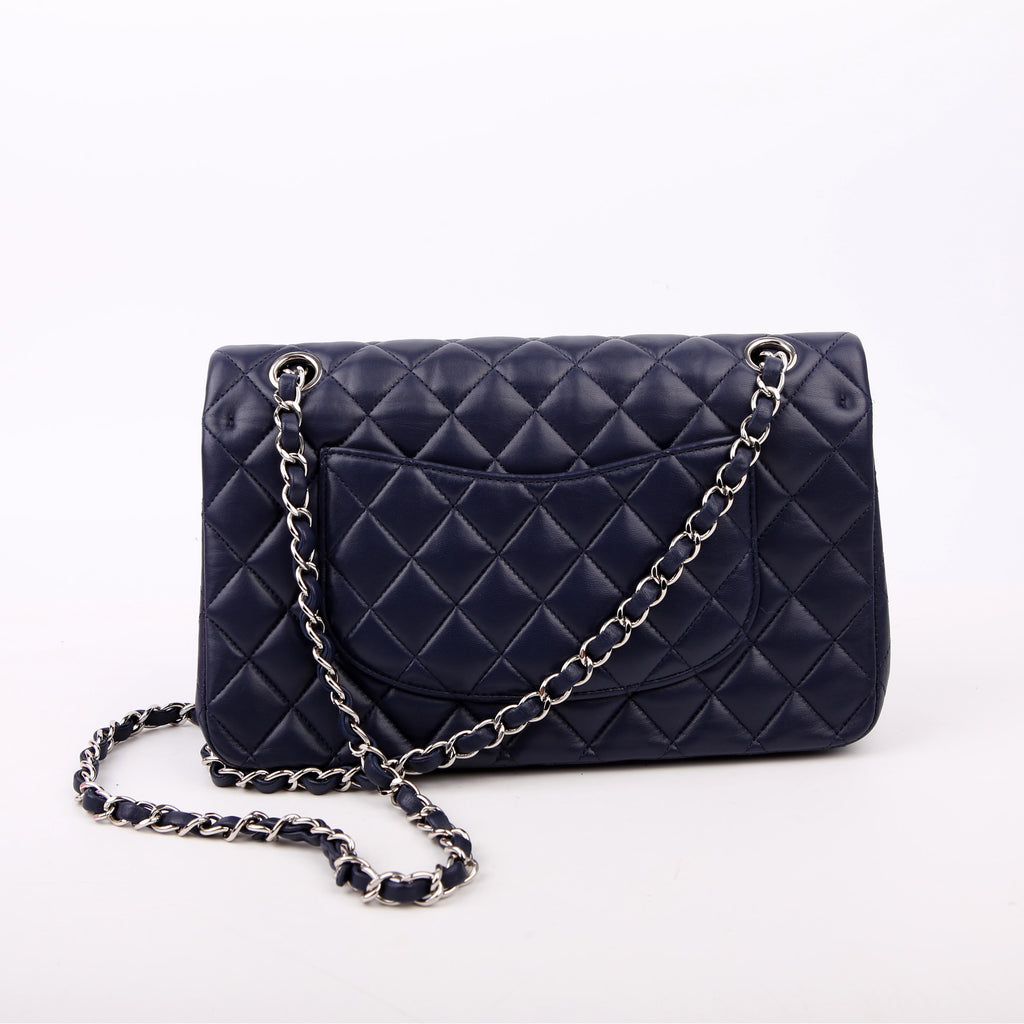 Chanel Classic Flap Medium Lambskin Blue 29M