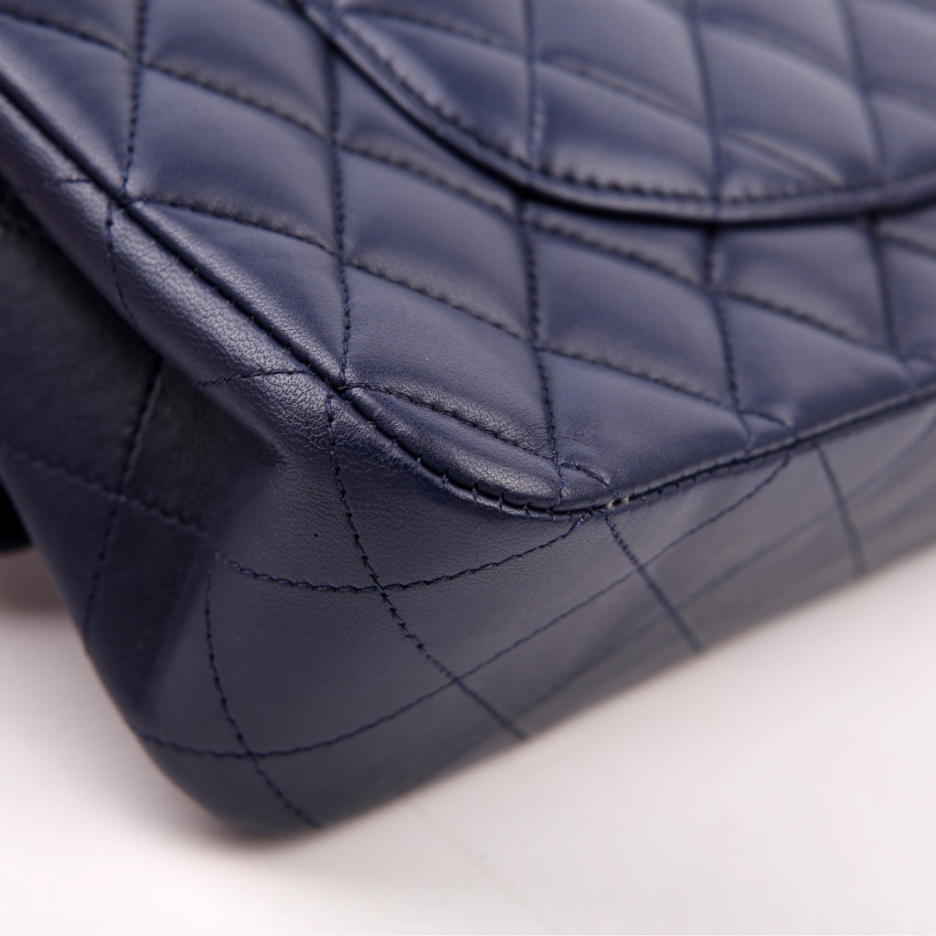 Chanel Classic Flap Medium Lambskin Blue 29M