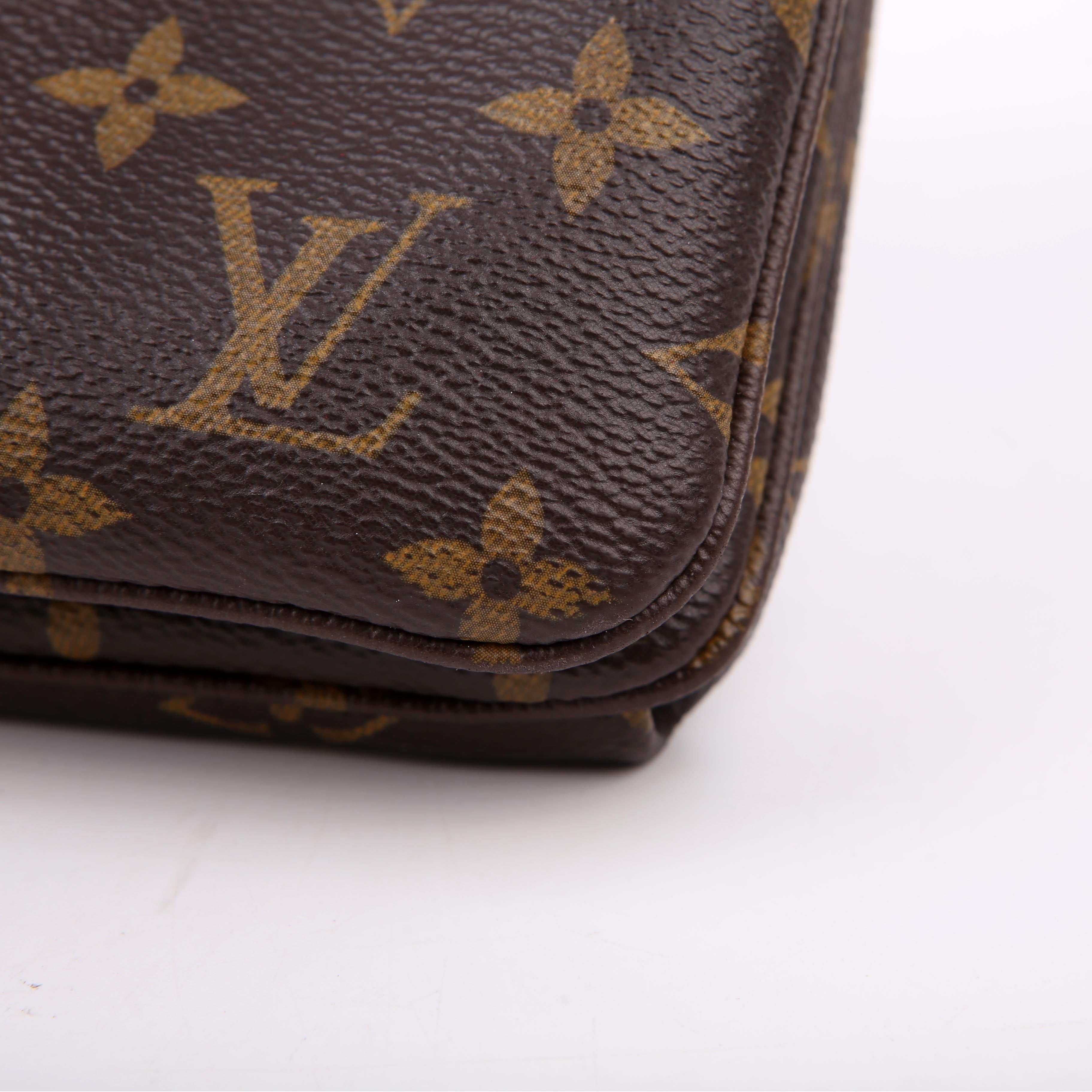 Louis Vuitton Pochette Twice Monogram Red