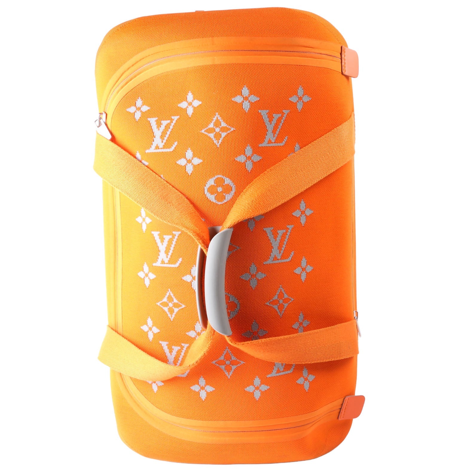 Louis Vuitton Horizon 55 Soft Duffle Knit Monogram Orange