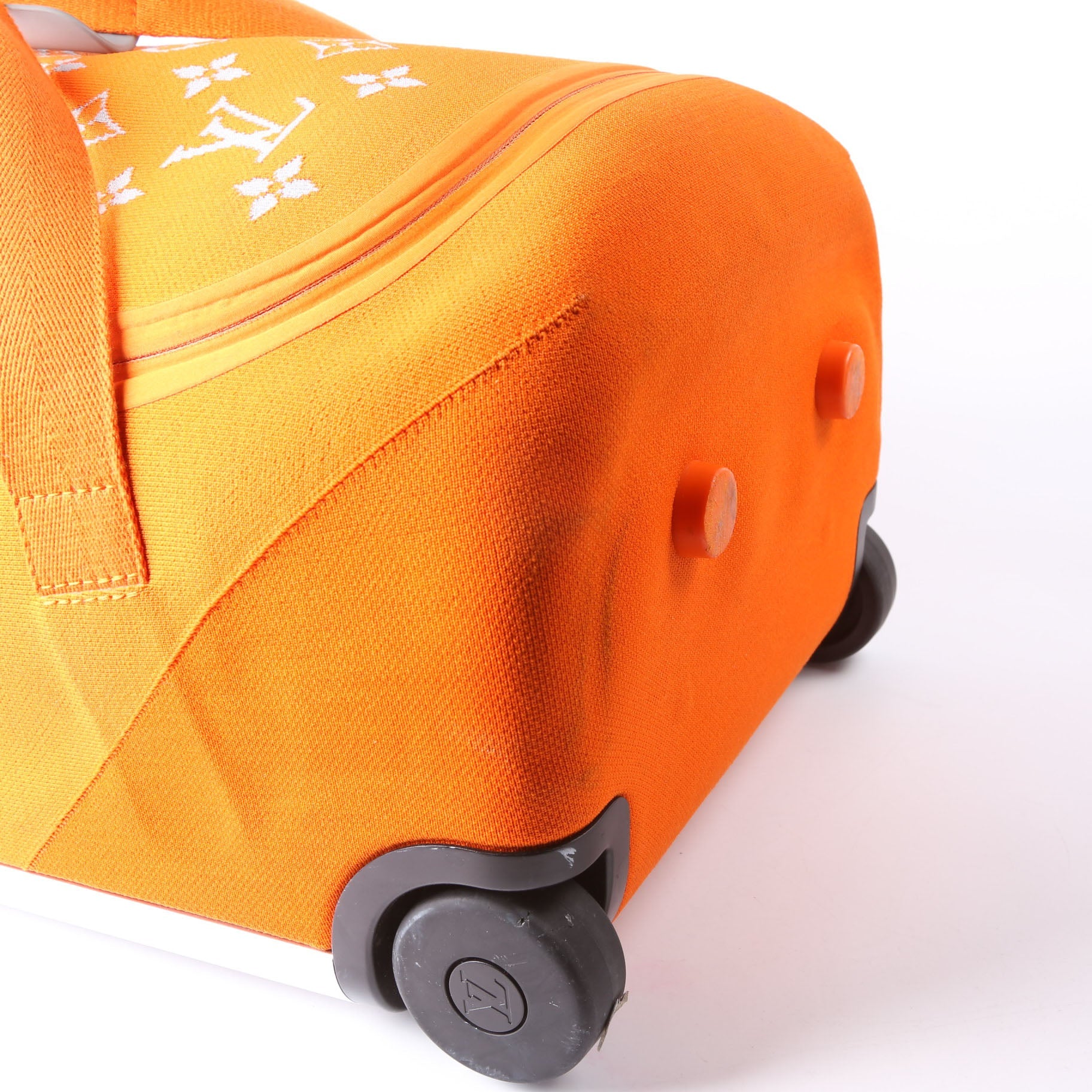 Louis Vuitton Horizon 55 Soft Duffle Knit Monogram Orange