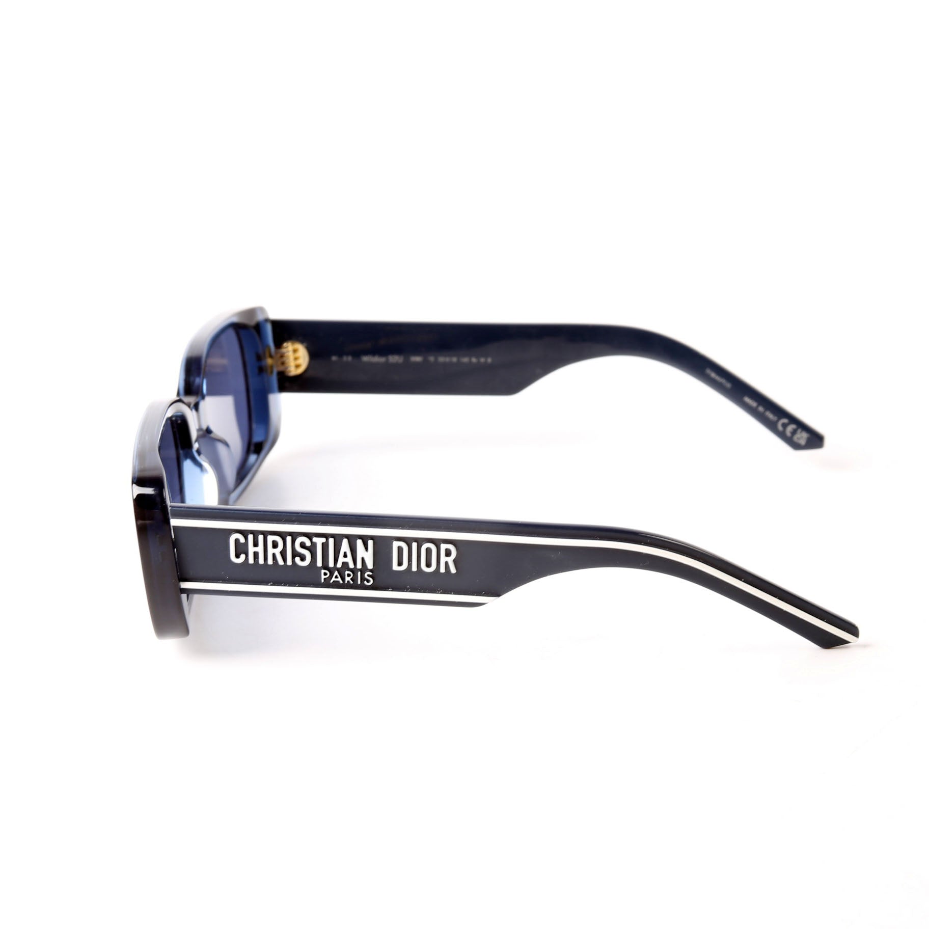 Christian Dior Wildior S2U Rectangle Sunglasses Blue