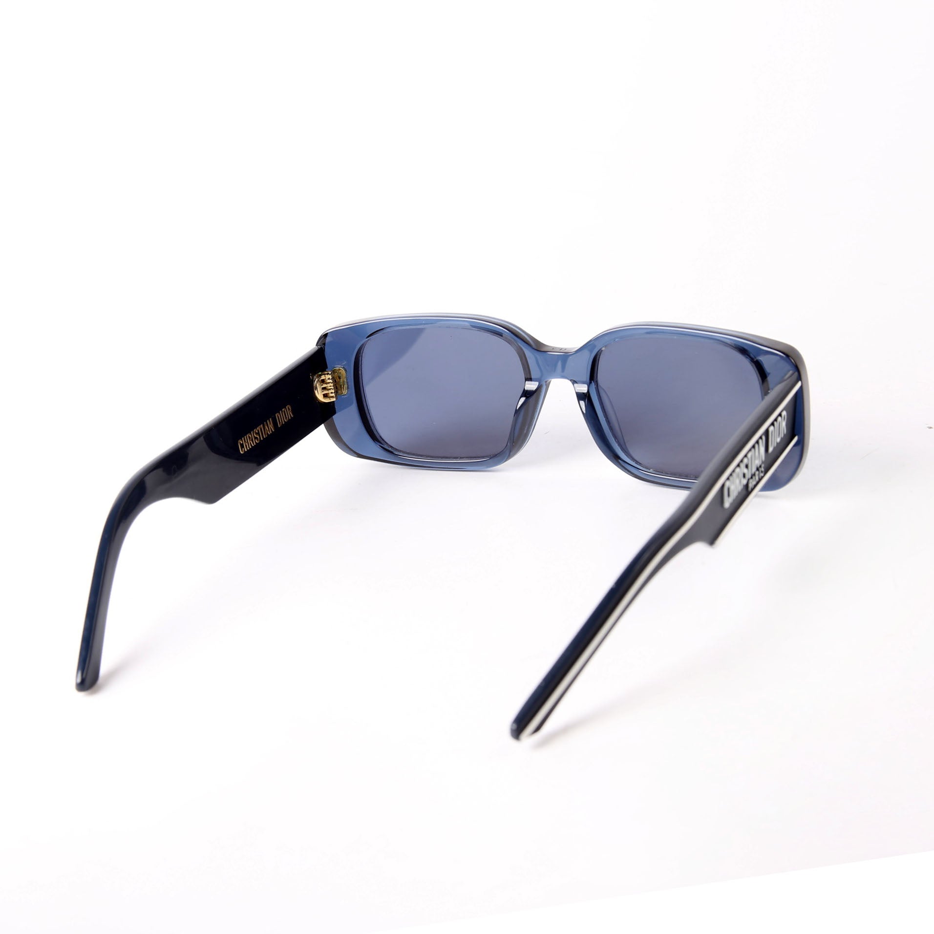 Christian Dior Wildior S2U Rectangle Sunglasses Blue