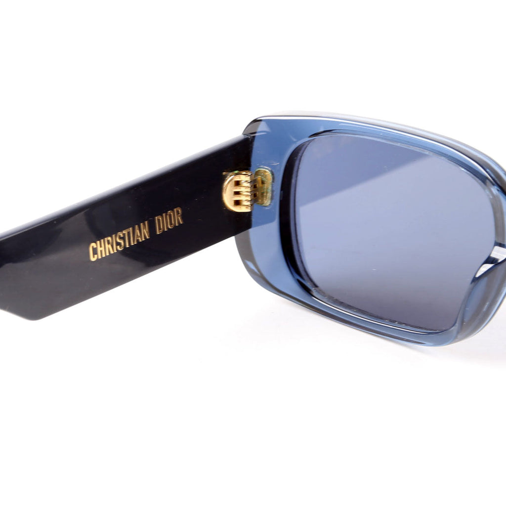 Christian Dior Wildior S2U Rectangle Sunglasses Blue