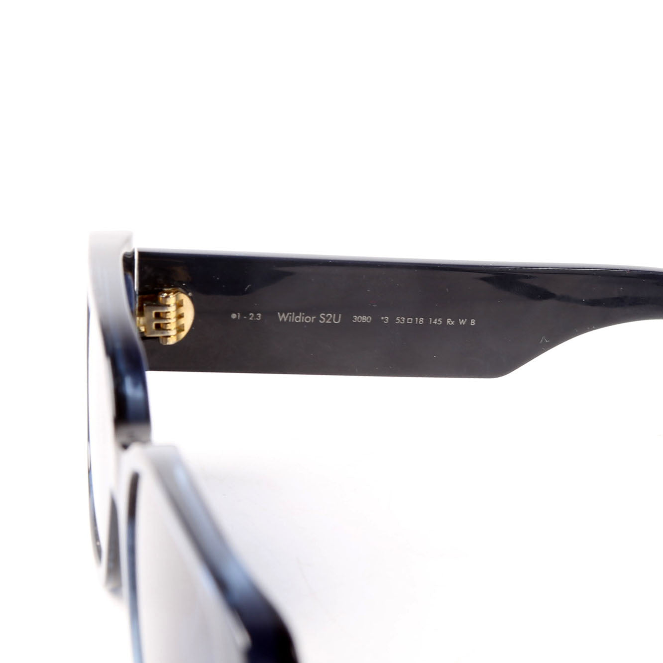 Christian Dior Wildior S2U Rectangle Sunglasses Blue