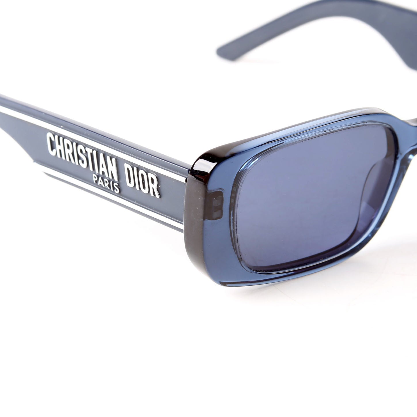 Christian Dior Wildior S2U Rectangle Sunglasses Blue
