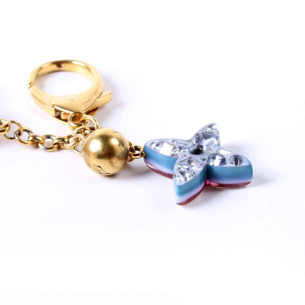 Louis Vuitton Glam Flower Resin Charm Gold/Multicolor
