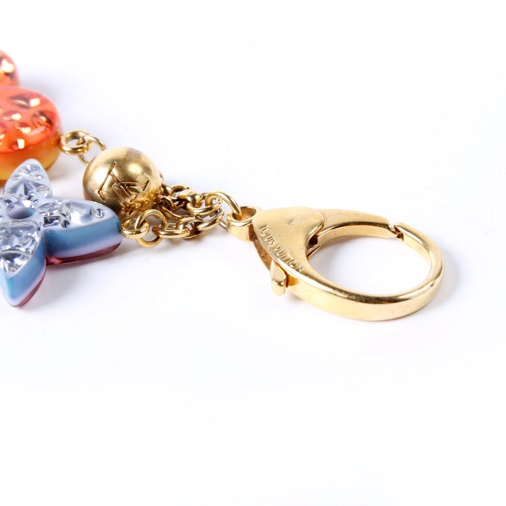 Louis Vuitton Glam Flower Resin Charm Gold/Multicolor