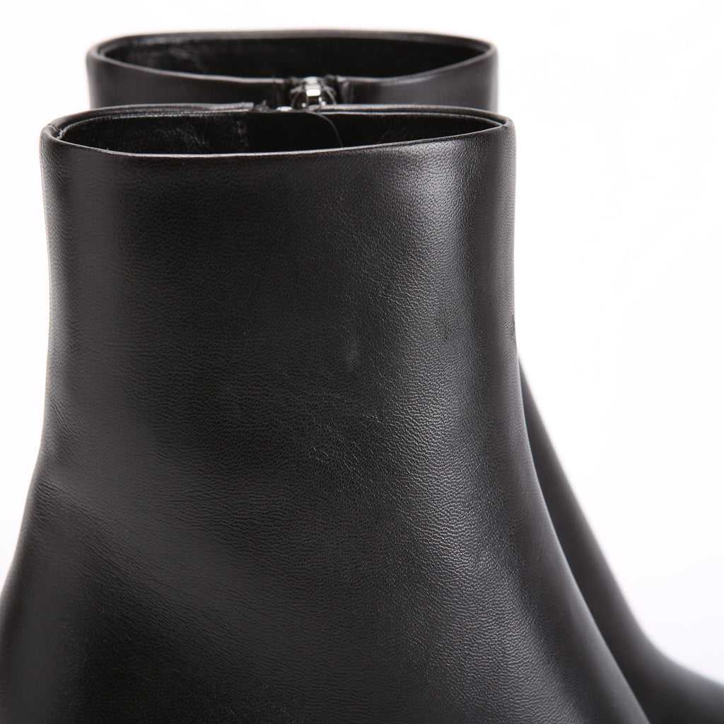 Saint Laurent LouLou Ankle Zip Booties Size 39